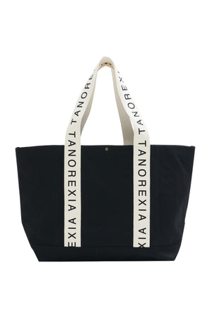 Logo belt tote bag